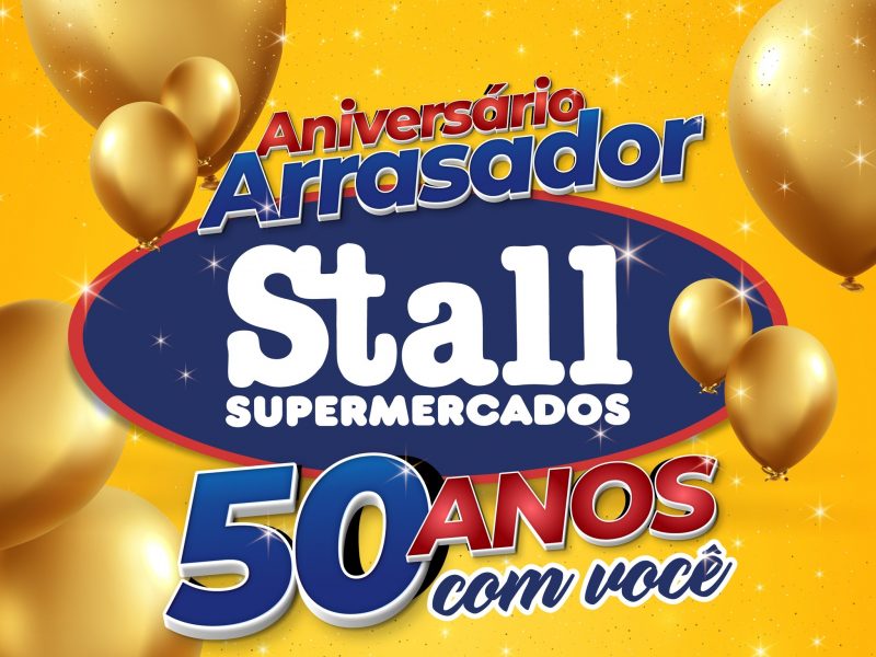 Stall Supermercados celebra seu 50º aniversário com promoções