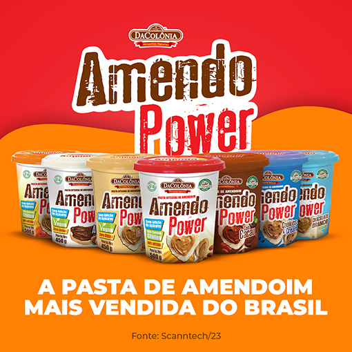 DaColônia reforça sua liderança no segmento de pastas de amendoim a nível Brasil | JValério