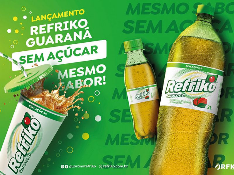 RFK lança Refriko Guaraná Sem Açúcar